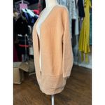 LuLaRoe NEW Long Beige Knit Open Front Cardigan Sweater Pockets XXS Cozy Soft Photo 3