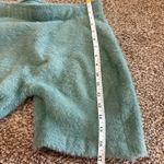 Gymshark  Whitney Simmons Knit Fuzzy Shorts Women's‎ Green Small Photo 5