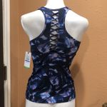 Gaiam  strappy back bra tank Harper print NWT Photo 3