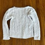 Philosophy White Cable Knit Sweater  Photo 1