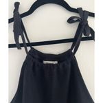 Madewell Tie-shoulder Tank Top Size XS Black Photo 5