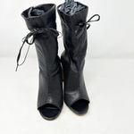 IRO  Dairel Perforated Leather Ankle Boots Black NWT in Size 6 Photo 3