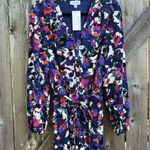 Evereve NWT  Hadley Shorts Romper Abstract Floral Size Small Retail $109.00 Photo 2