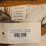 💕DOEN💕 Ayrshire Pant ~ High Waisted Military Style Pants Cassava Brown 27 NWT Photo 12
