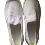 Palladium  Pallarue White Canvas slip-on loafer sneaker, Size 8 Photo 0