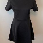 Cecico  Black Fit & Flare Mini Dress Sz L Photo 0