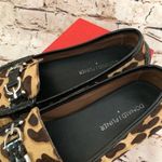 D.j. Pliner Leopard Calf Hair Loafers Size 7 Photo 3