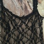 Commense Lace Patchwork Cami Midi Dress size M Black Size M Photo 3