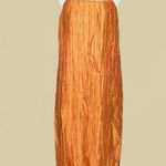 MELLODAY Textured Midi Slipdress Color: Rust size :S Photo 3