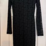 Hello Molly Black Long Sleeve Dress Photo 0