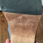 Candie's  Vintage Suede Wooden Clogs Size 7.5 Photo 6