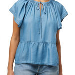 joe's jeans NWT Joes Flutter Sleeve Top, Medium Photo 0