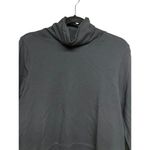 Athleta Nirvana Cropped Funnel Neck Sweatshirt Black Women’s Size Medium Photo 2