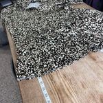 ZARA  Woman Cheetah Peplum Tunic Length Button‎ Down Blouse medium Photo 3