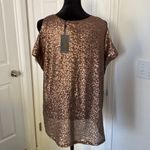 Buffalo Jeans by  NWT cold shoulder sequined blouse. Photo 3
