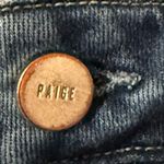 Paige  Classic Blue Straight Leg Jeans Photo 1