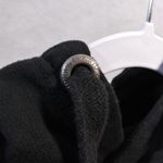 1994 Clothing Black Crop Hooded Sweatshirt Working Girl Graphic Size L Size L Photo 4