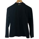 Kate Spade  x Beyond Yoga Black Stand Collar Full Zip Princess‎ Jacket Size Small Photo 4