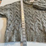 Jessica Simpson  Sweater Women’s Medium Green With Browns Oranges Soft Ribbed NWT Photo 8