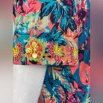 Soft Surroundings  Vibrant Floral Coverup Photo 7