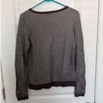 The North Face Cotton Blend Long Sleeve Crew Neck Pullover Sweater Gray Womens M Photo 5