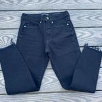 Banana Republic  High Rise Black Skinny Jeans Size 25 Short Raw Hem 0 Photo 1