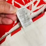 Michael Kors  Skirt
Sequins Orange White
Bamboo Pattern
Size 10 Photo 7