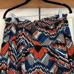 East 5th  Colorful Geometric Patterned Women's Skirt. Size XL Photo 3