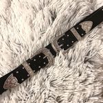 Forever 21 Trendy Silver Belt  Photo 0