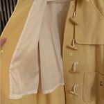 Teenie Weenie Yellow Wool Handmade Trench Coat Photo 6