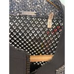 Elie Tahari  Cobalt Blue Tweed Black Sleeve Zip Jacket Bomber Casual Career  Sz M Photo 2