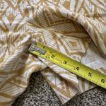Anthropologie Elevenses  cream & yellow print shorts size 4 Photo 7