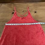 Project Social T  Red Acid Wash Mini Dress Orange NWOT Size XS Photo 5