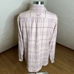Kuhl  Shirt Womens Size Large Pink Alpenrose Kamila Flannel Ultra Soft Button Up Photo 7