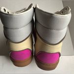 Balenciaga  High Top Color Block Sneakers Size Purple/Brown 38/8 EUC Photo 6