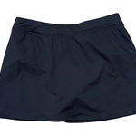 Lands' End  Black Swim Skirt Size 14L Built in Swimsuit Athletic Skirt Photo 0