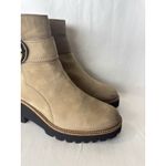 Paul Green  Halo Boots Tan Nubuck Leather Women’s Size 5.5 Ankle Zip Photo 8