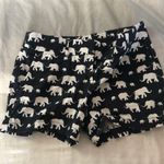Loft Ann Taylor riviera shorts elephant novelty animal print Photo 0