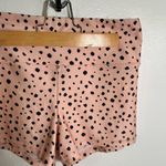 Forever 21 Athletic Shorts Light Pink Black Animal Print Photo 3