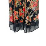 Angie  | S | Short Mini Dress Black Sheer Floral Bustier Baby Doll Women's Photo 2