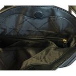 Michael Kors Gabby Small Hobo Crossbody Bag Black MK Logo Gold Hardware Purse Photo 8