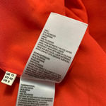 Whistles Bea Frill Front Dress in Coral Red Orange Ruffle Size US 8 / UK 12 Red Photo 9