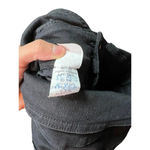 Mother Triple Stack Runaway Not Guilty Jeans Black Size 25 Photo 9