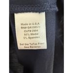 JJ Winks Navy Full Moon Long Sleeve Top Small Braless Soft Braless Sleep Blue Photo 3