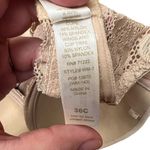 secret treasures Cream Strapless Lace Bra Size 36C Photo 6
