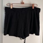 Hanky Panky  Black drawstring super soft lounge wear sleep wear Eco Rib Short Photo 4