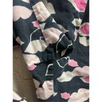 Victoria's Secret Victoria’s Secret Black With Pink Lips Pajama Set Woman’s Size Small Photo 8