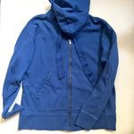 Banana Republic Factory Royal Blue Zipup Hoodie Jacket Photo 9