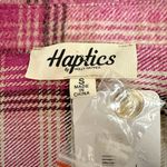 *NEW* Haptics Fringe Shacket Pink Photo 6