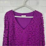Trina Turk Trina  Magenta Lace Dress Size M Photo 2